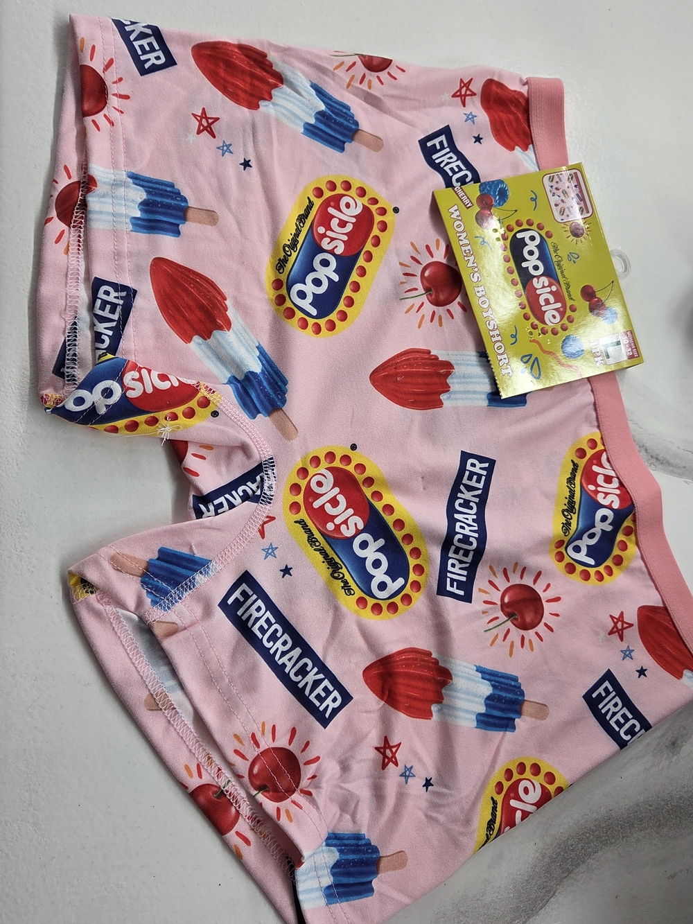 Popsicle Firecracker Pink Women's Boyshorts